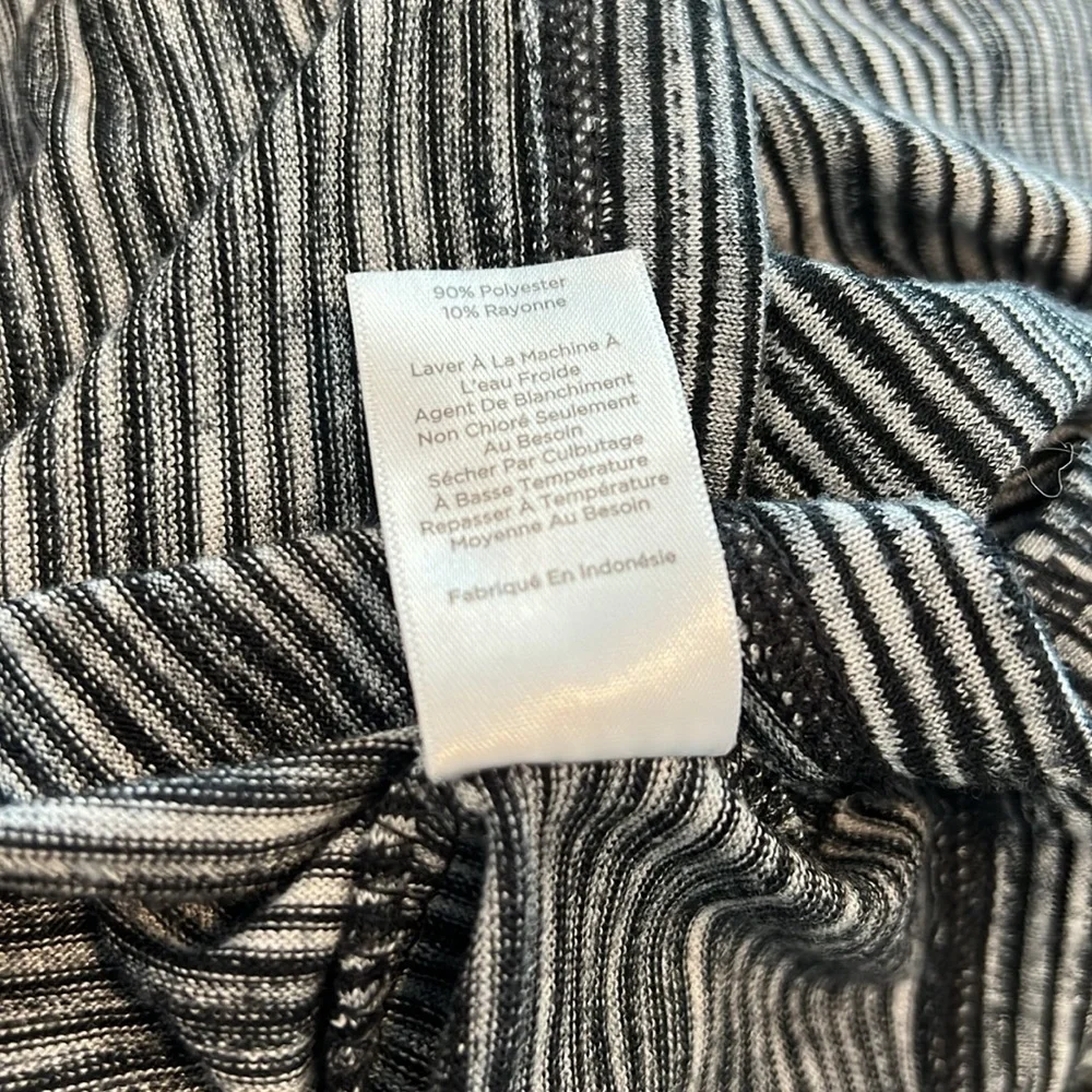 Talbots Turtleneck Striped Long Sleeve Shirt - Picture 10 of 10